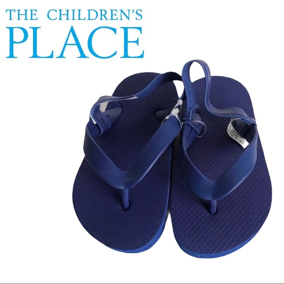 Toddler Navy Sandals - Picture 1 of 9